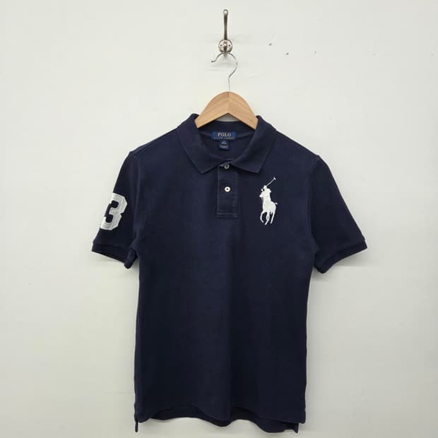 폴로 랄프로렌 네이비 반팔 빅포니 카라티 여m