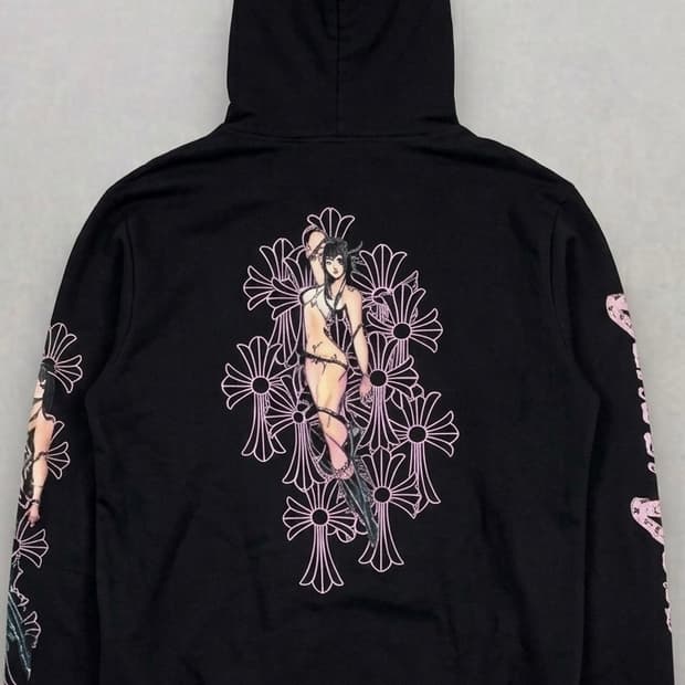 [L]크롬하츠 데들리돌 후드집업