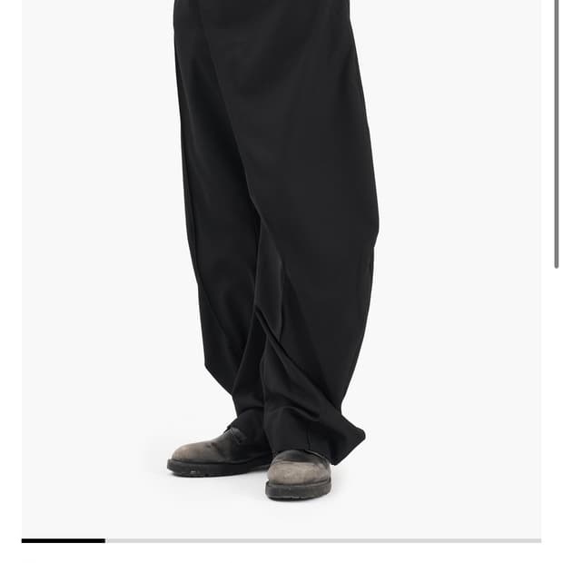 지용킴 Curved Wrap Trousers S사이즈