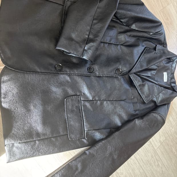 가죽코트 