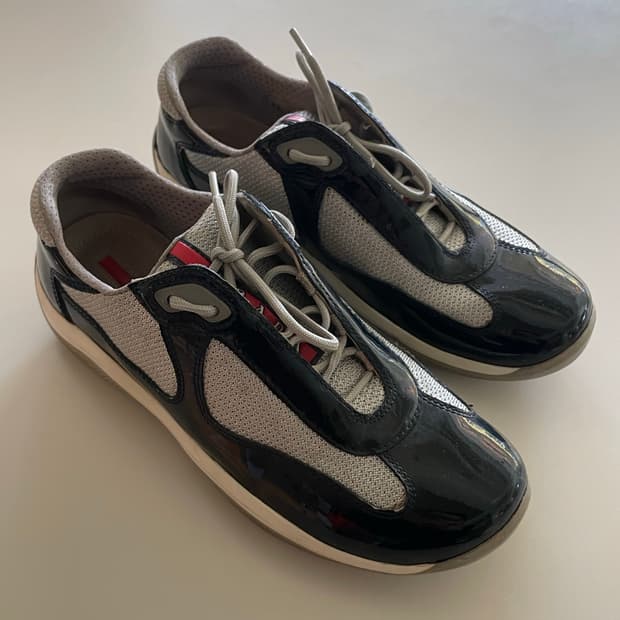 프라다 OG 아메리카컵 네이비 