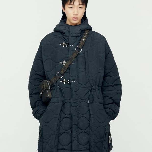 앤더슨벨 피쉬테일 파카 패딩 S