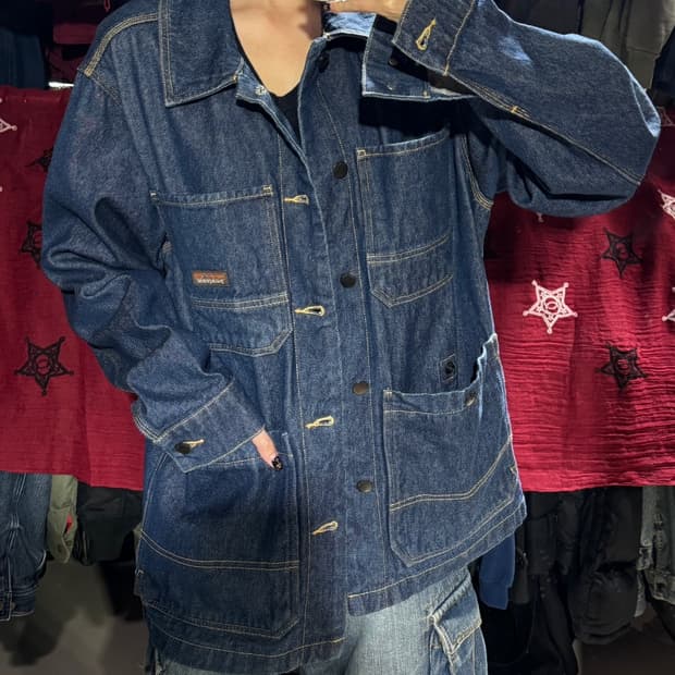파타고니아 헴프 데님 초어 자켓