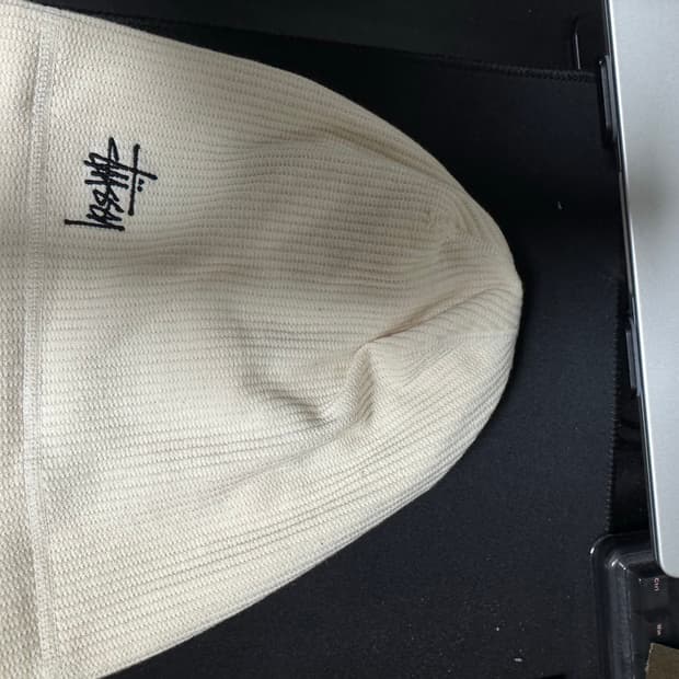 스투시 와플 비니 본