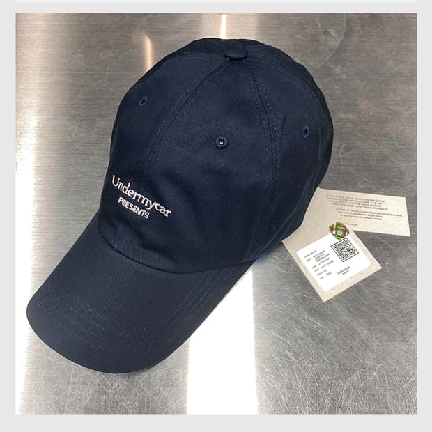 언더마이카 볼캡 모자 네이비
