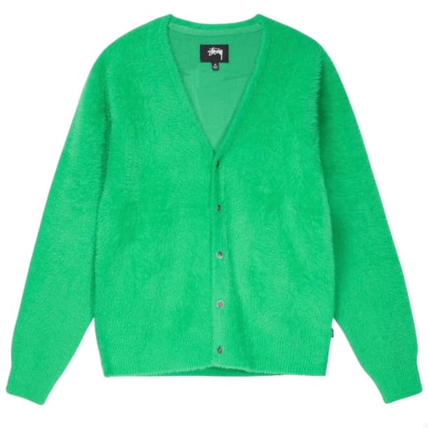 스투시 stussy 쉐기 가디건