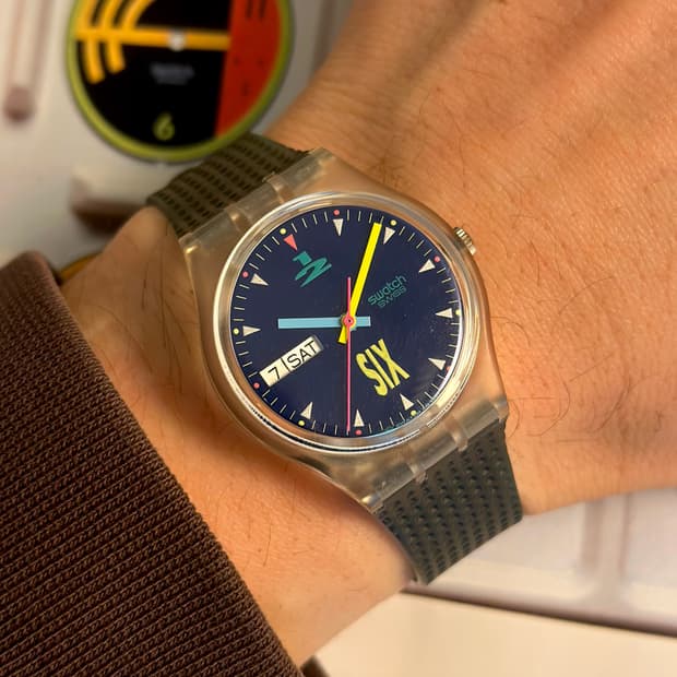 91년판) 빈티지 스와치 젠트 Giro