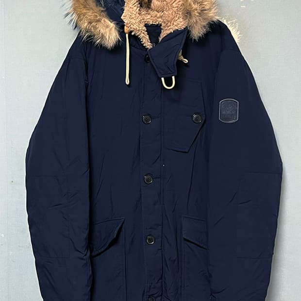 MLB 엠엘비 남자 야상 패딩점퍼 구스 캐주얼 XXL 110