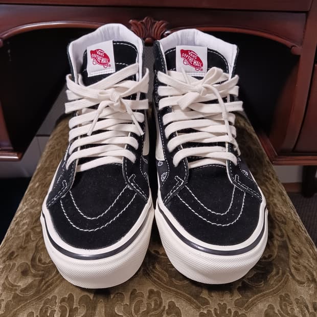  스케이트 하이 반스 페이즐리 블랙