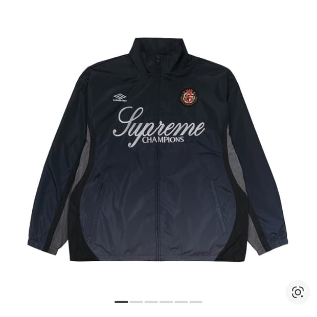 슈프림 엄브로 그라디언트 트랙 자켓 블랙 