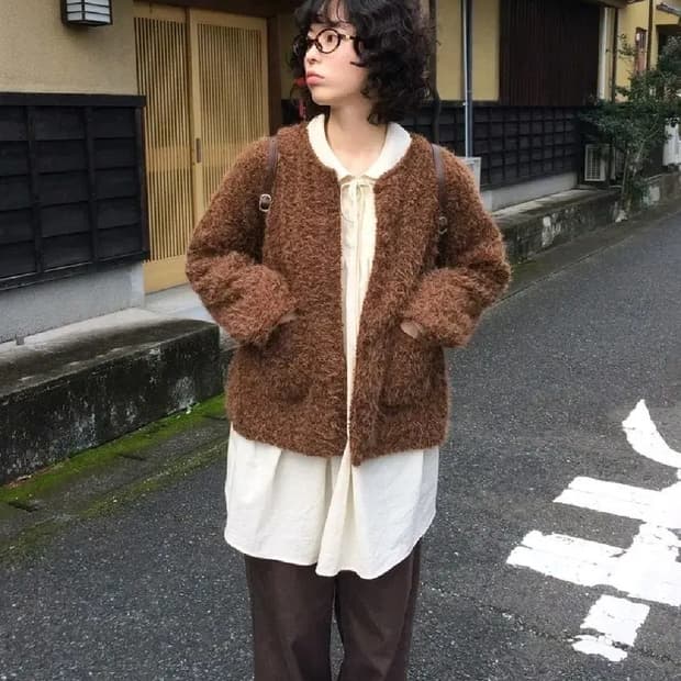 미리내로 브레드 누빔 자켓