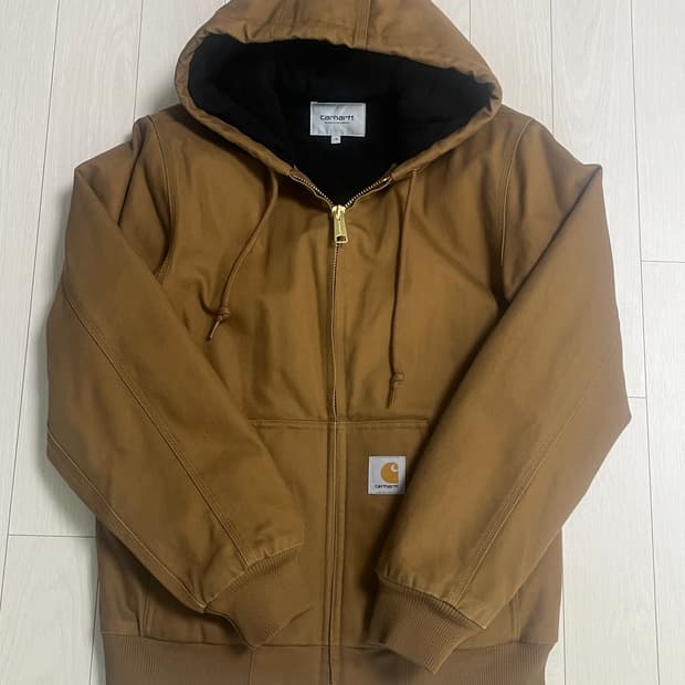 칼하트 WIP 액티브 자켓 해밀턴 브라운 리지드 - 윈터