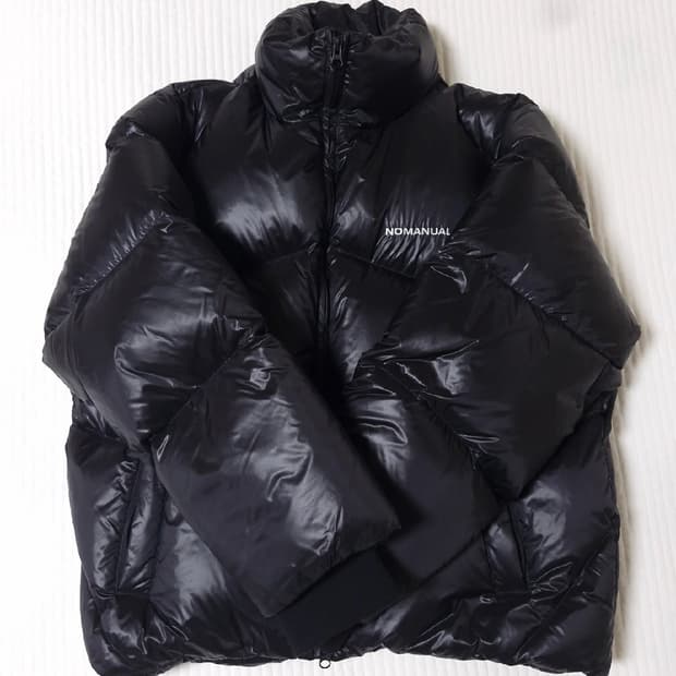 노매뉴얼 덕다운 패딩 M