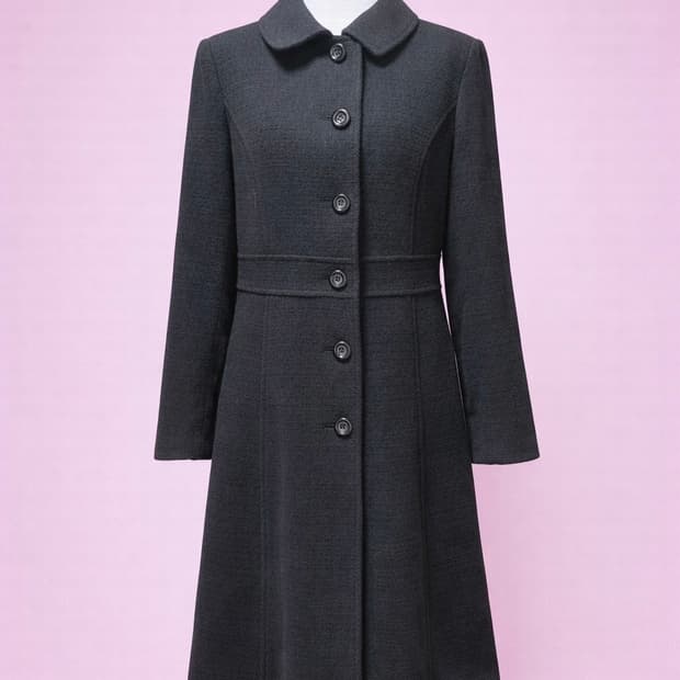 로걀 블랙 코트 