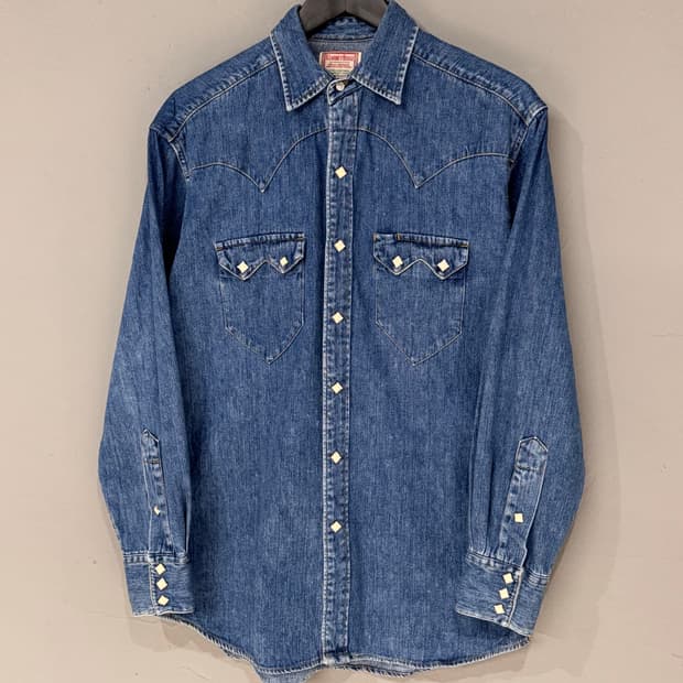 Kearney House 데님 웨스턴 셔츠 