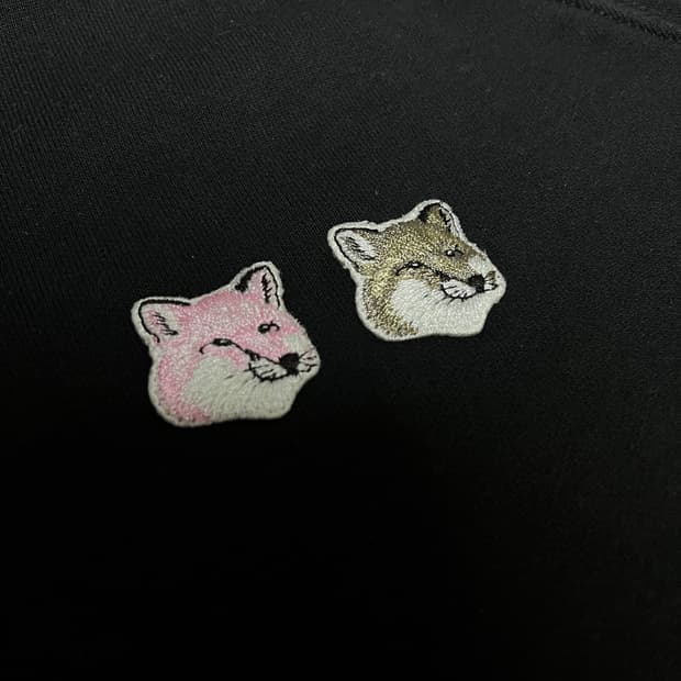 메종키츠네 더블 폭스 맨투맨