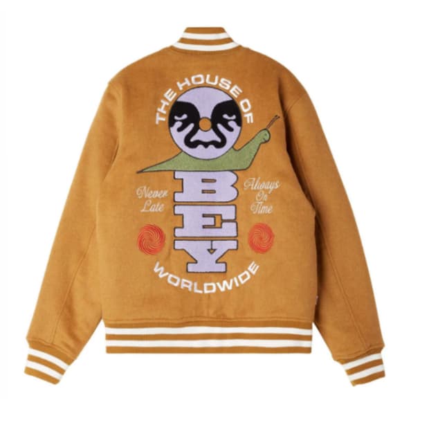 오베이 타임 바시티 울 자켓