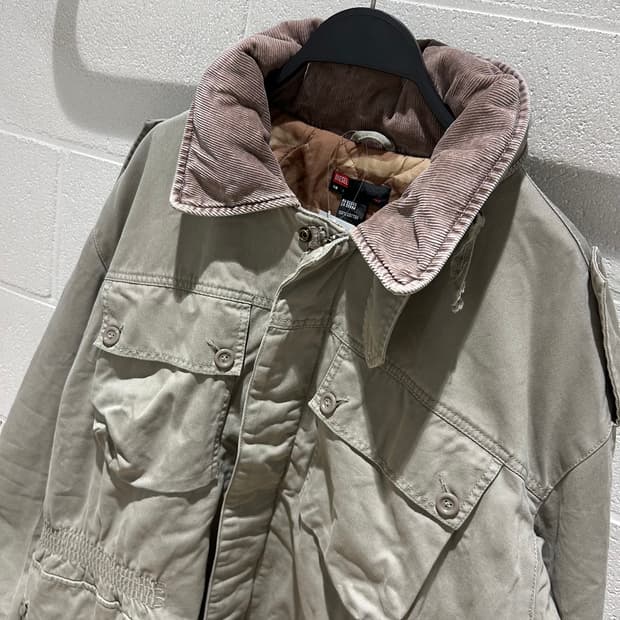 Diesel Light Grey Safari Jacket