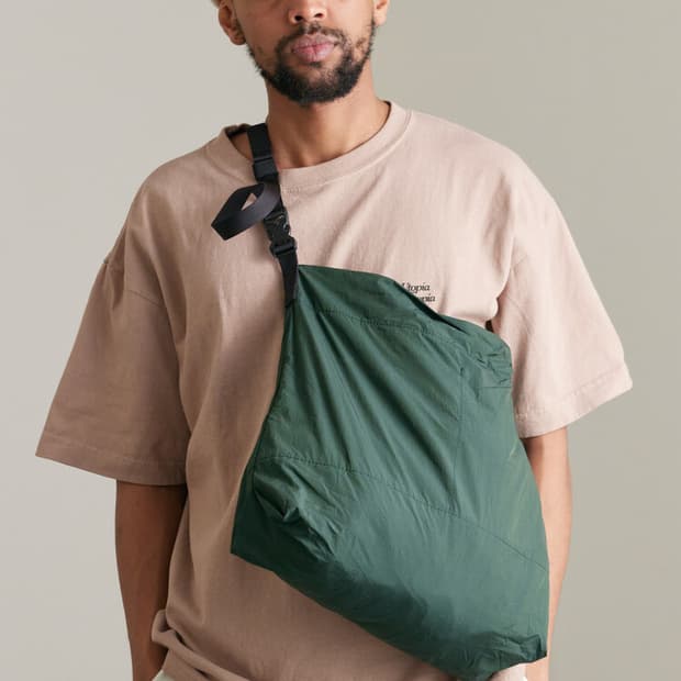 Ends and means 엔즈앤드민즈 패커블 숄더백 우즈그린 