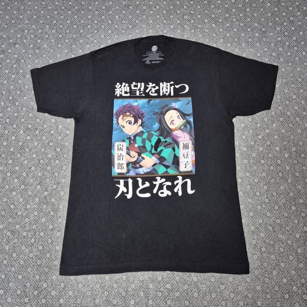 [L]귀멸의 칼날 오피셜 티셔츠  -224