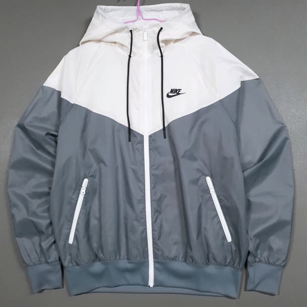 실측 XL 나이키 신형 24ss NSW 윈드러너 바람막이 후드 러닝 자켓