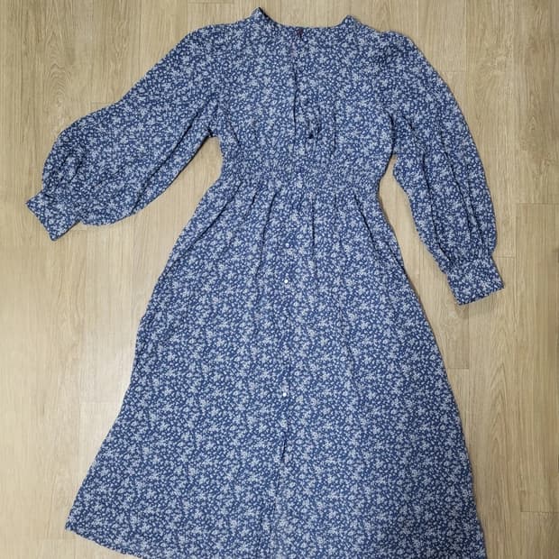 플라워 롱 원피스