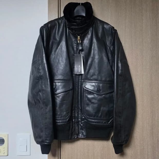 레더파크 홀스하이드 (말가죽) 시어링 자켓 105