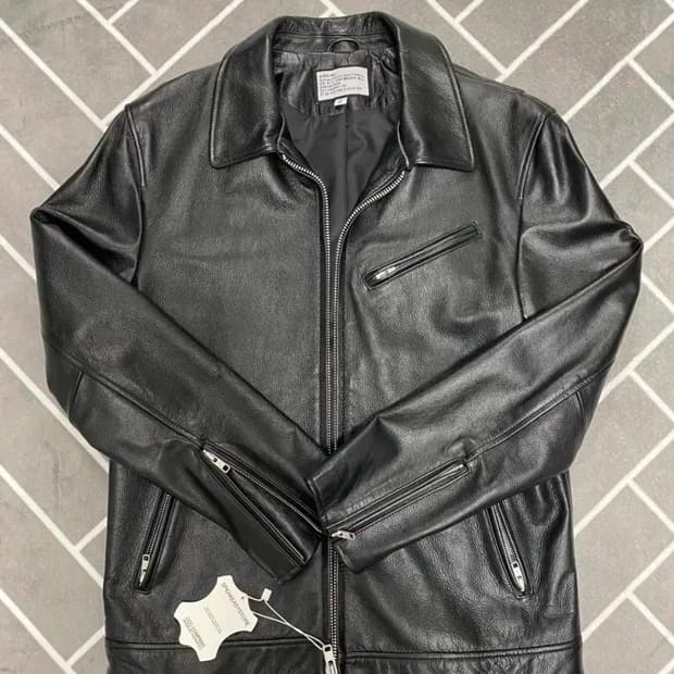 AGINGCCC 에이징씨씨씨 카우하이드 싱글 재킷(size L