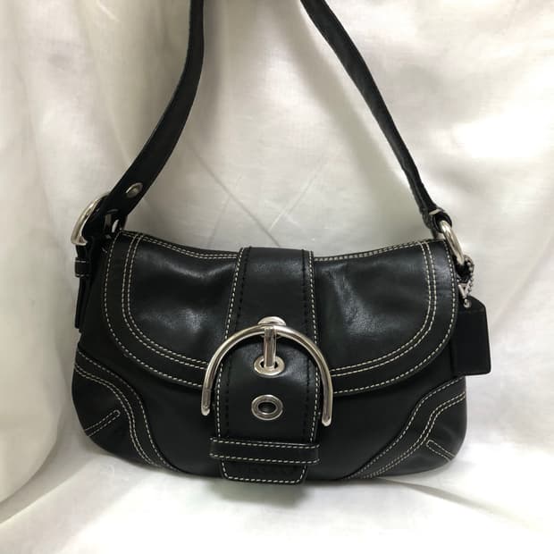 Coach soho leather shoulder bag