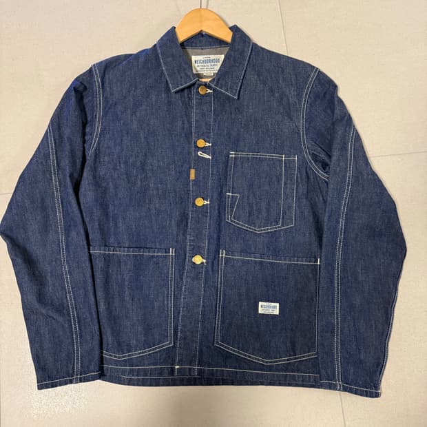 네이버후드 커버올 자켓 M사이즈