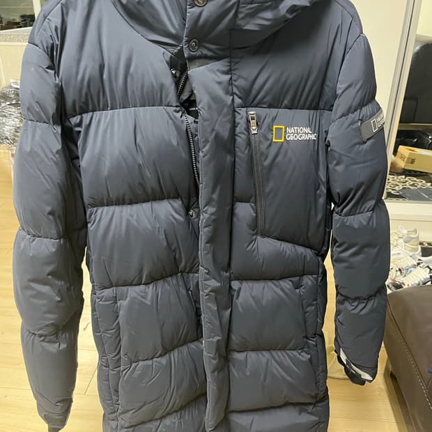 네셔널지오그래픽 롱패딩 M