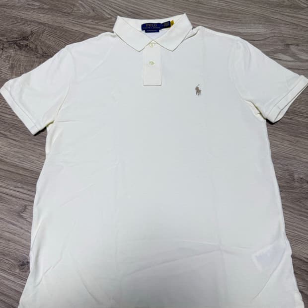 폴로 커스텀슬림핏메시 폴로셔츠 내추럴색상