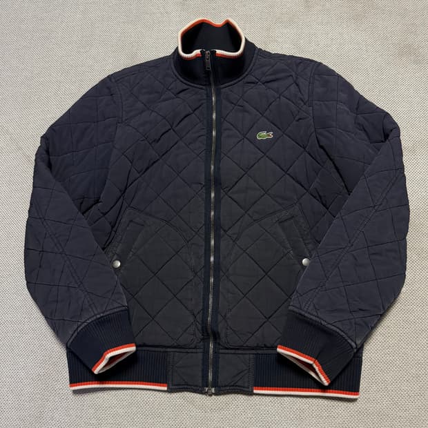 라코스테 퀄팅 경량패딩 자켓