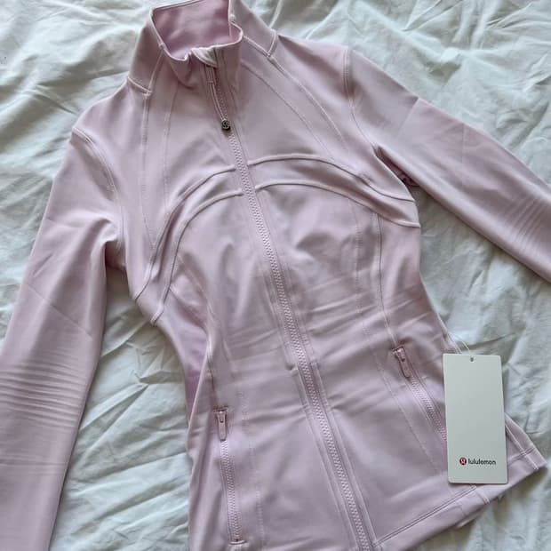 룰루레몬 디파인자켓 pink organza(Size2)