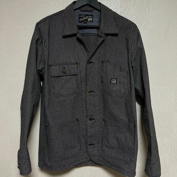 [L] 라디올(Radiall) 스트라이프 워크 자켓