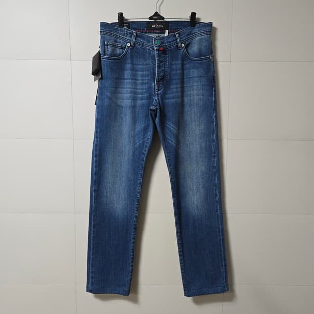 키톤 Kiton 백로고 셀비지 데님팬츠 33