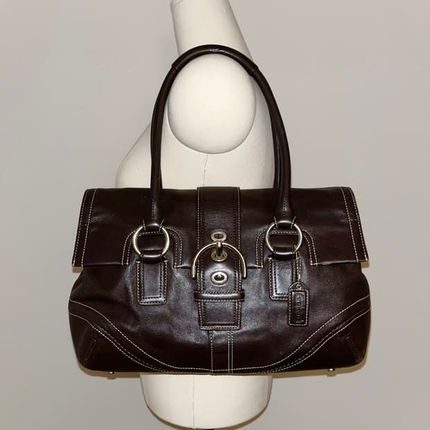 📦 2000y2k Old Coach Brown bag