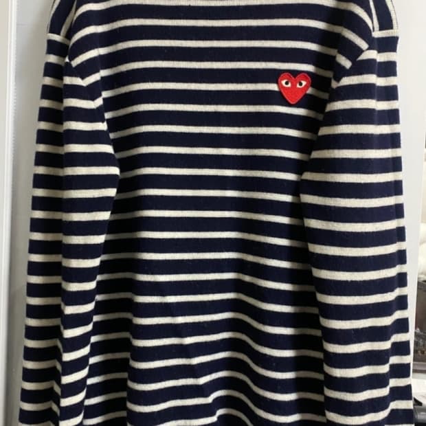 꼼데 스프라이트 니트