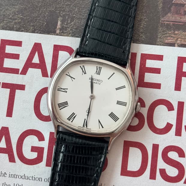 Seiko 세이코 Roman index White Diel