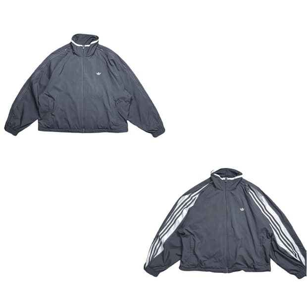 ADIDAS 아딜레니엄 트랙탑 그레이 XL