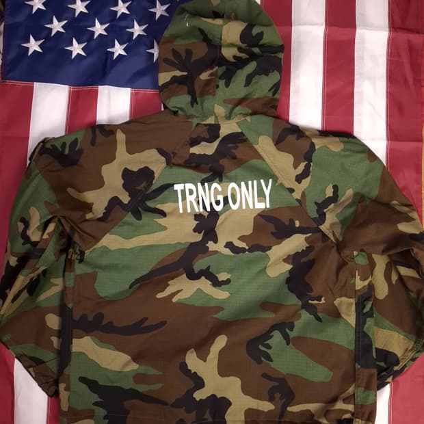 새제품급 오리지날 미군 지급용 케미칼 가스화생방복 자켓