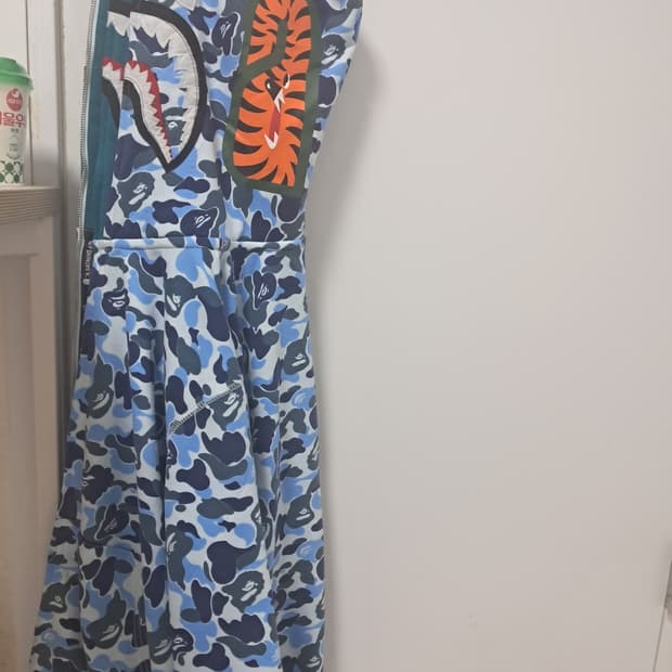 베이프 더블샤크 후드집업 XL