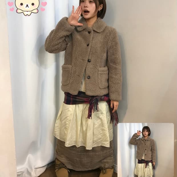 🐹뽀글이 도트 코디 🐹