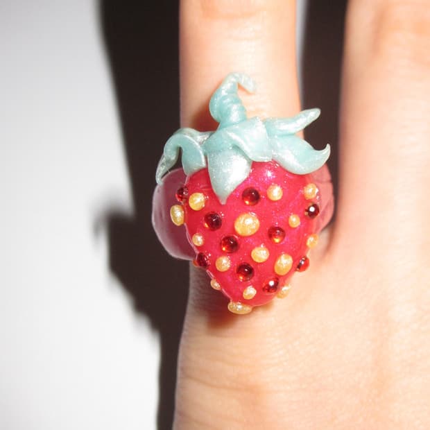 Strawberry ring 🍓💕