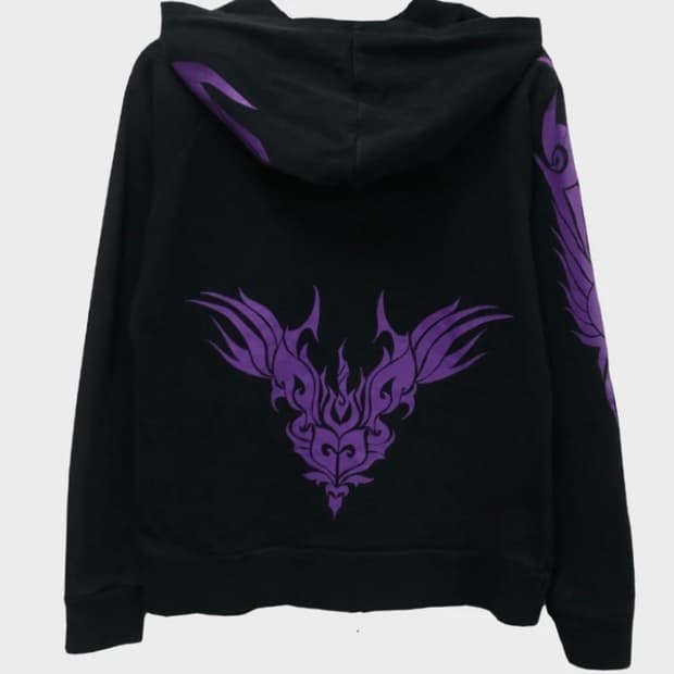 shanit 빈티지 후드집업 키치 갸루