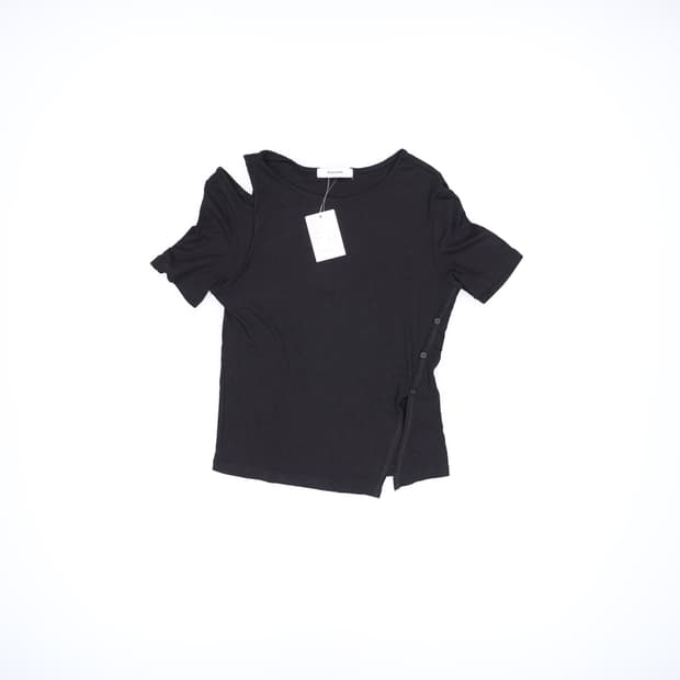 L 새상품 에잇세컨즈 골지반팔 0420H1