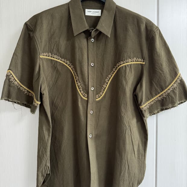 [39] 생로랑(Saint Laurent) 웨스턴 셔츠