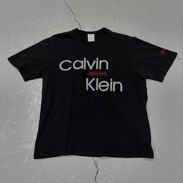 90s 캘빈클라인(Calvin Klein Jeans) 빈티지 반팔 티셔츠