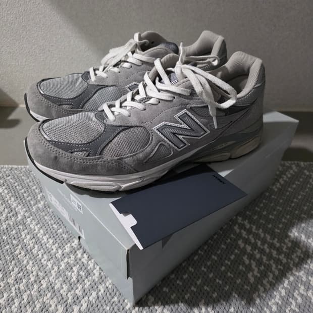 뉴발란스990v3 그레이 280 팝니다