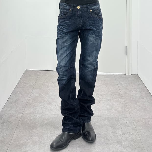 Buckaroo Brown Tab Fade Wash Denim